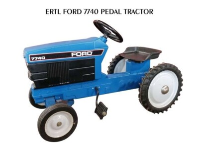 Ertl Ford 7740 Pedal Tractor NEW METAL SIGN: 9x12
