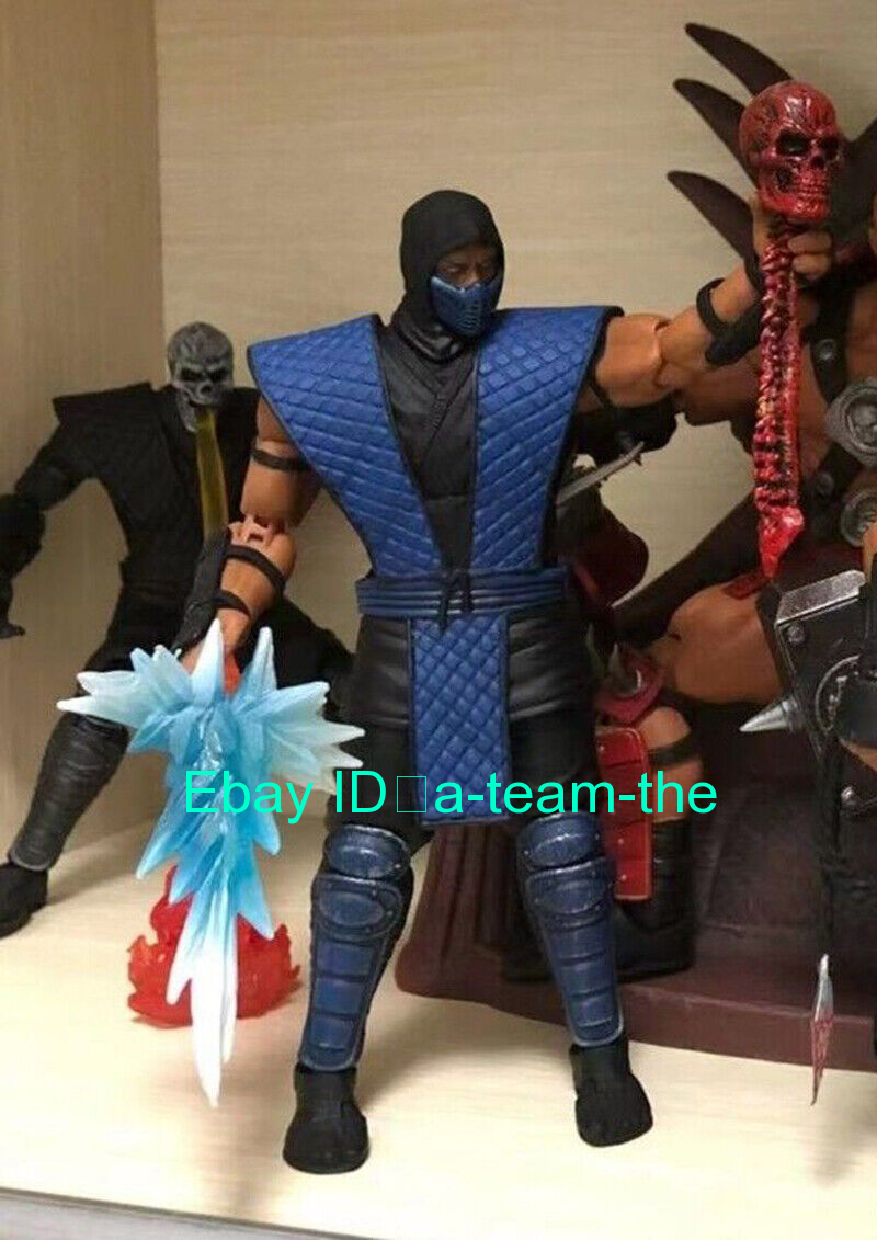 Storm Toys Mortal Combat Blue Ninja SUB-ZERO Special Ver 1/12 Male