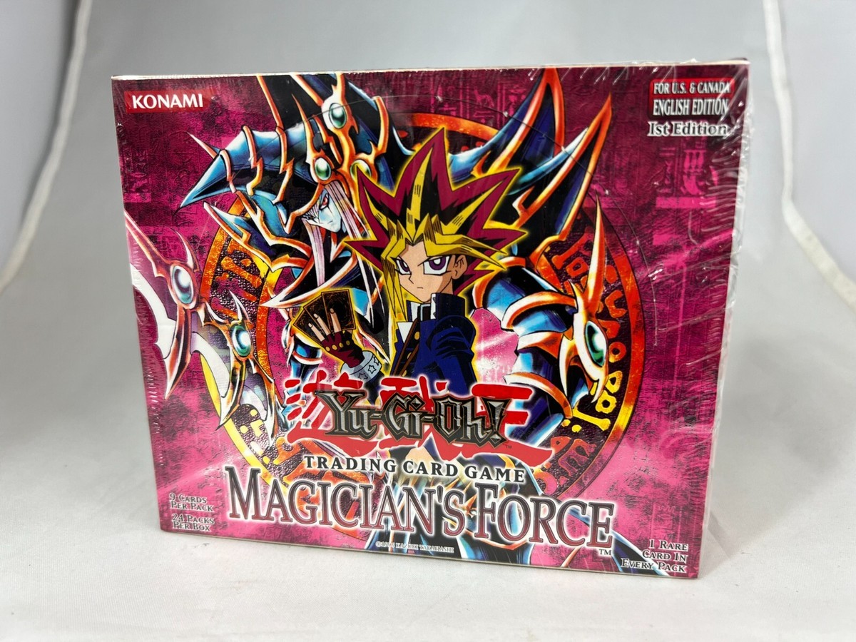 Yugioh 1st Edition Magician's Force Booster Box Sealed 24 Packs | eBay