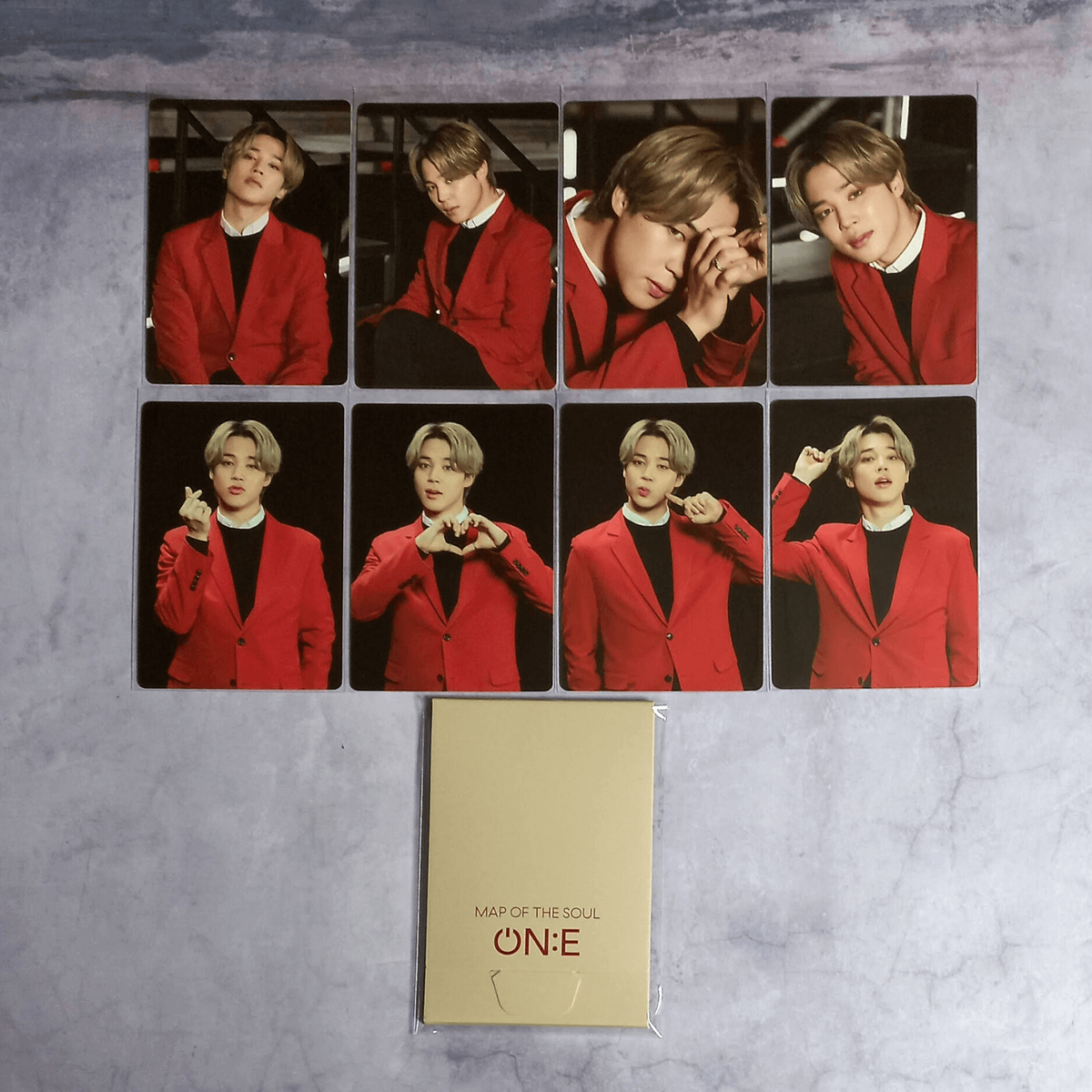 BTS Map of The Soul ON:E Online Concert Official Mini Photo Card