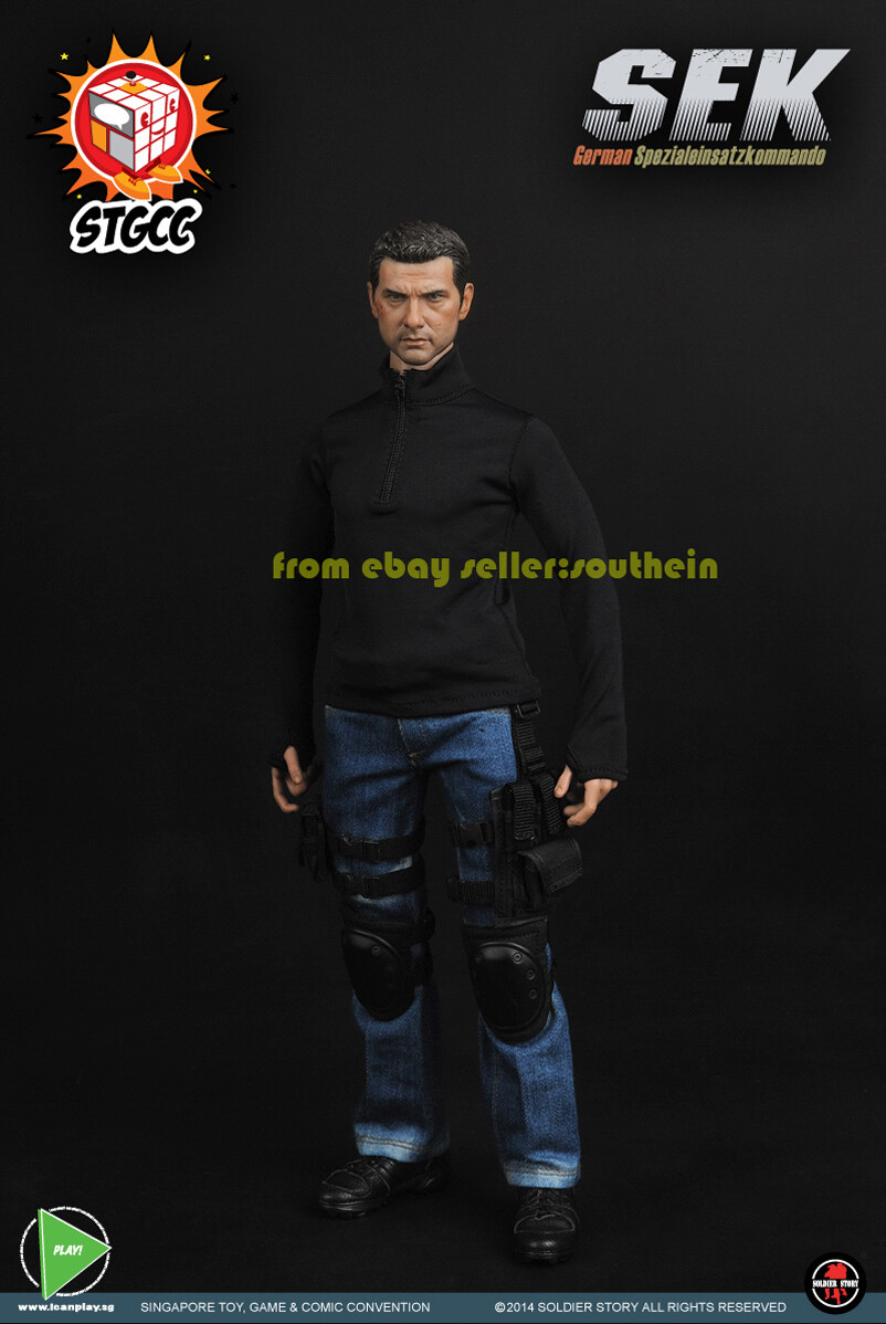 Soldier Story Ss086 1/6sek German Special Police Personnel Model