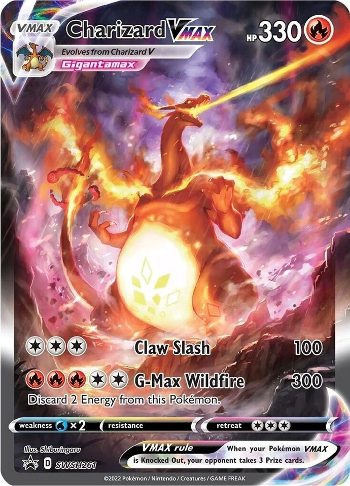Charizard VMAX SWSH261 SWSH: Sword & Shield Promo Cards for sale