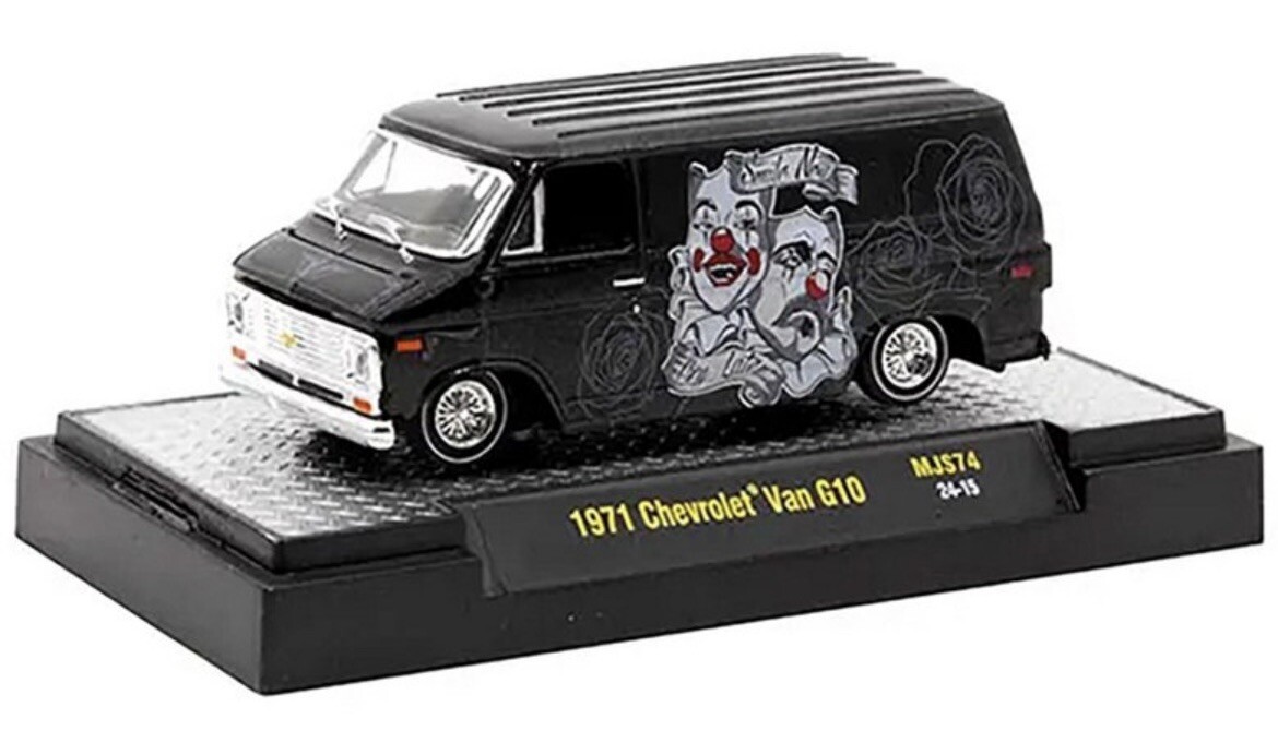 M2 MACHINES 1971 CHEVROLET VAN G10 LOWRIDERS HOBBY EXCLUSIVE 2024