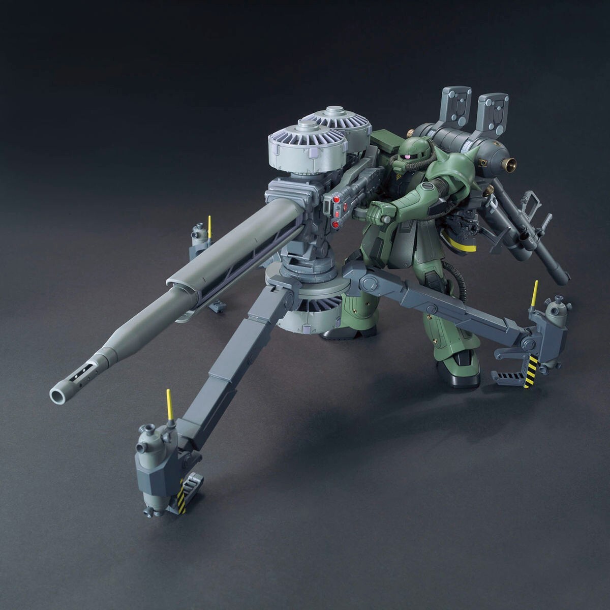 HG 1/144 MS-06 Mass Production Zaku + Big Gun (Mobile Suit Gundam