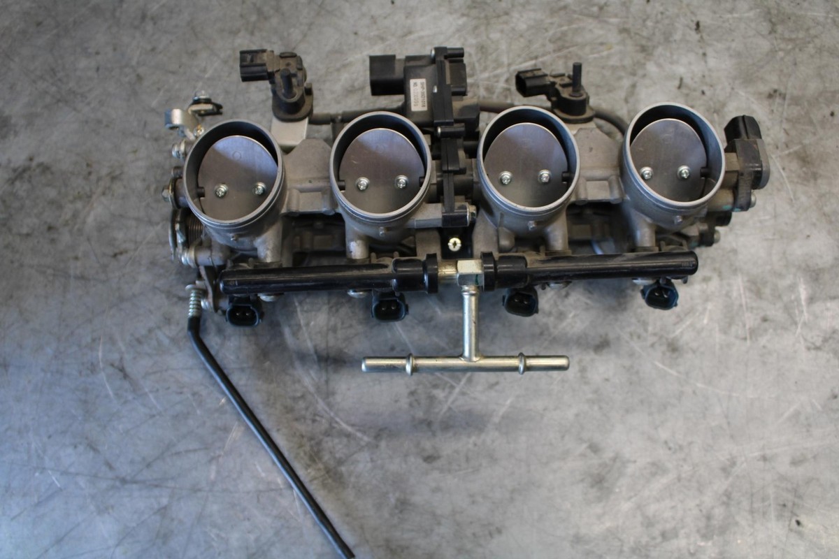 09-12 KAWASAKI NINJA ZX6R MAIN FUEL INJECTORS / THROTTLE BODIES