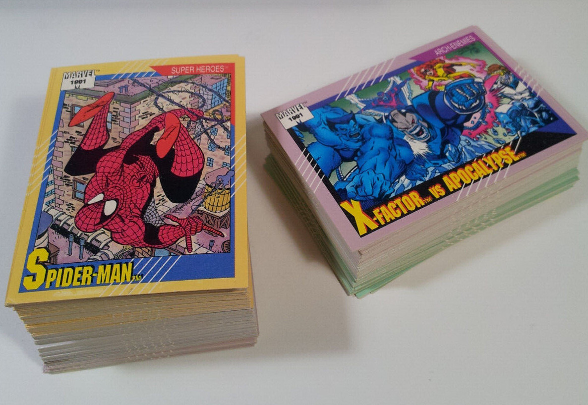 1991 MARVEL UNIVERSE Series 2 Trading Cards COMPLETE BASE SET #1