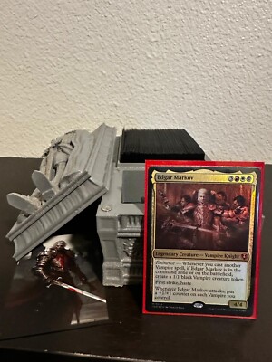 Edgar Markov Vampire Deck Box – A Gothic Masterpiece for MTG