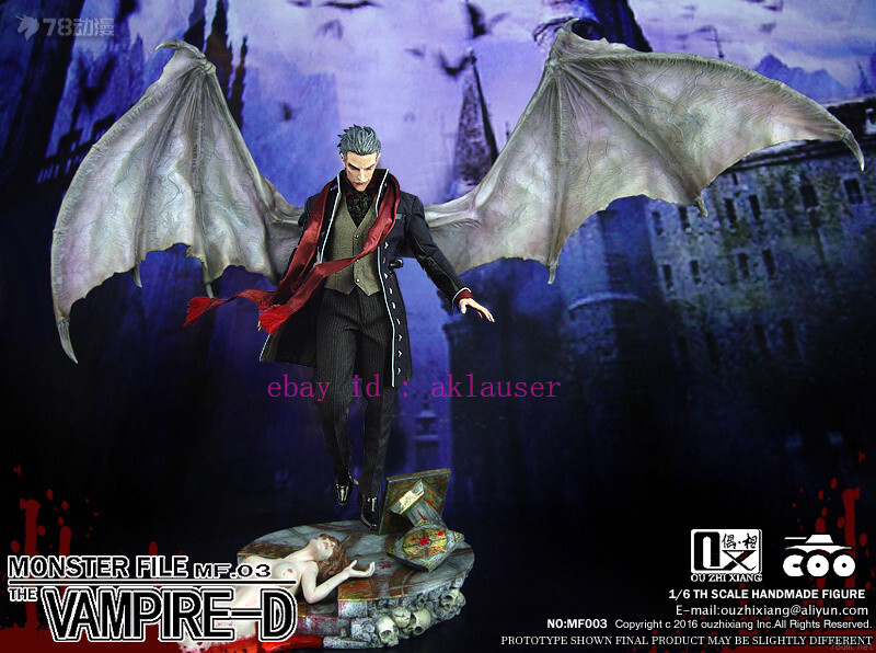 Coomodel X Ouzhixiang 1/6 Mf03 Monster File Seires 3: Vampire