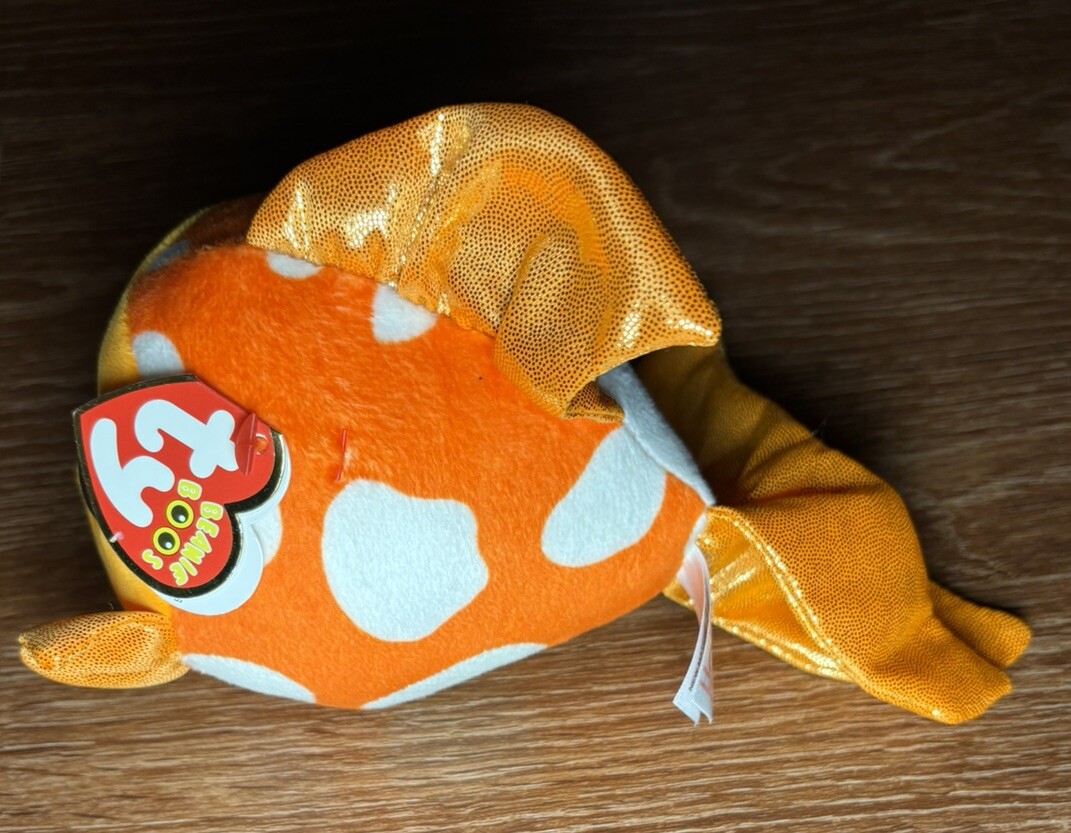 TY Beanie Boos - SAMI the Gold Fish (6 Inch) Birthday January 22