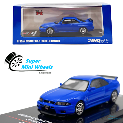 INNO64 1:64 Nissan Skyline GT-R R33 LM Limited (Blue) | eBay