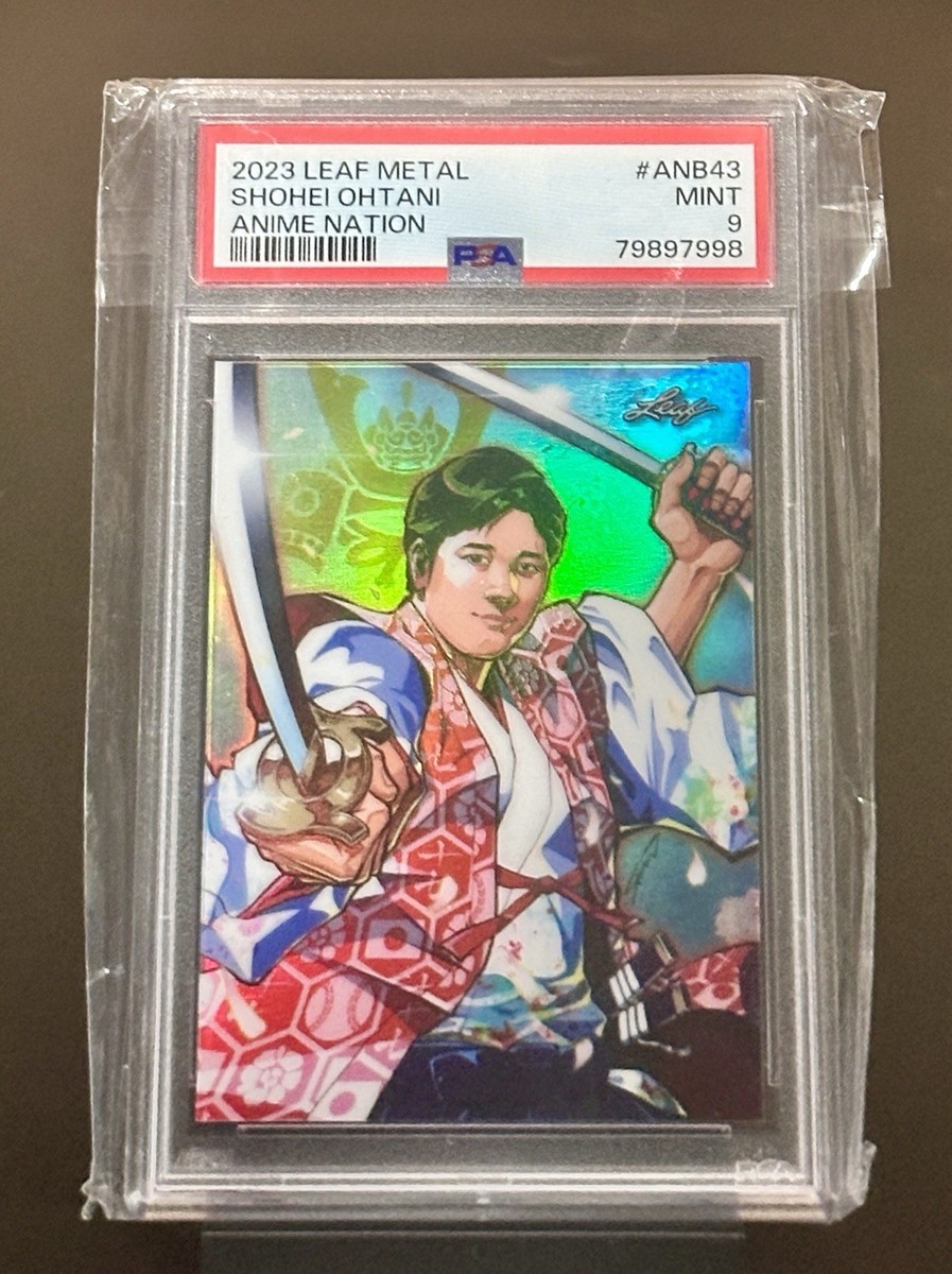 2023 leaf 大谷翔平 Metal ANIME NATION 二刀流 (検索)topps panini