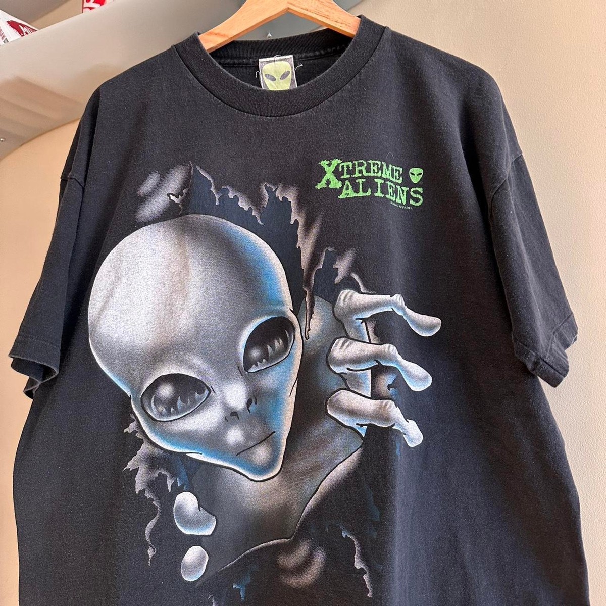 Vintage Xtreme Aliens Shirt Size XL | eBay