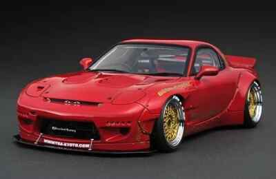 SUPER RARE* Ignition Model 1/18 Rocket Bunny RX-7 (FD3S) Red