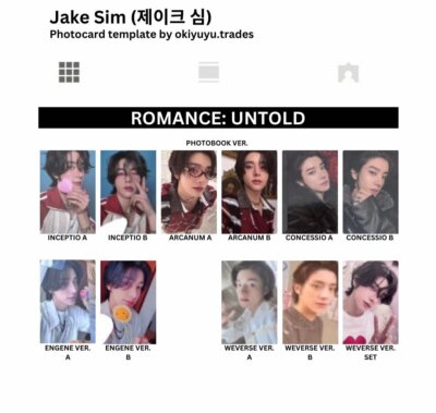 ENHYPEN ALBUM ROMANCE: UNTOLD STANDARD - WEVERSE - ENGENE
