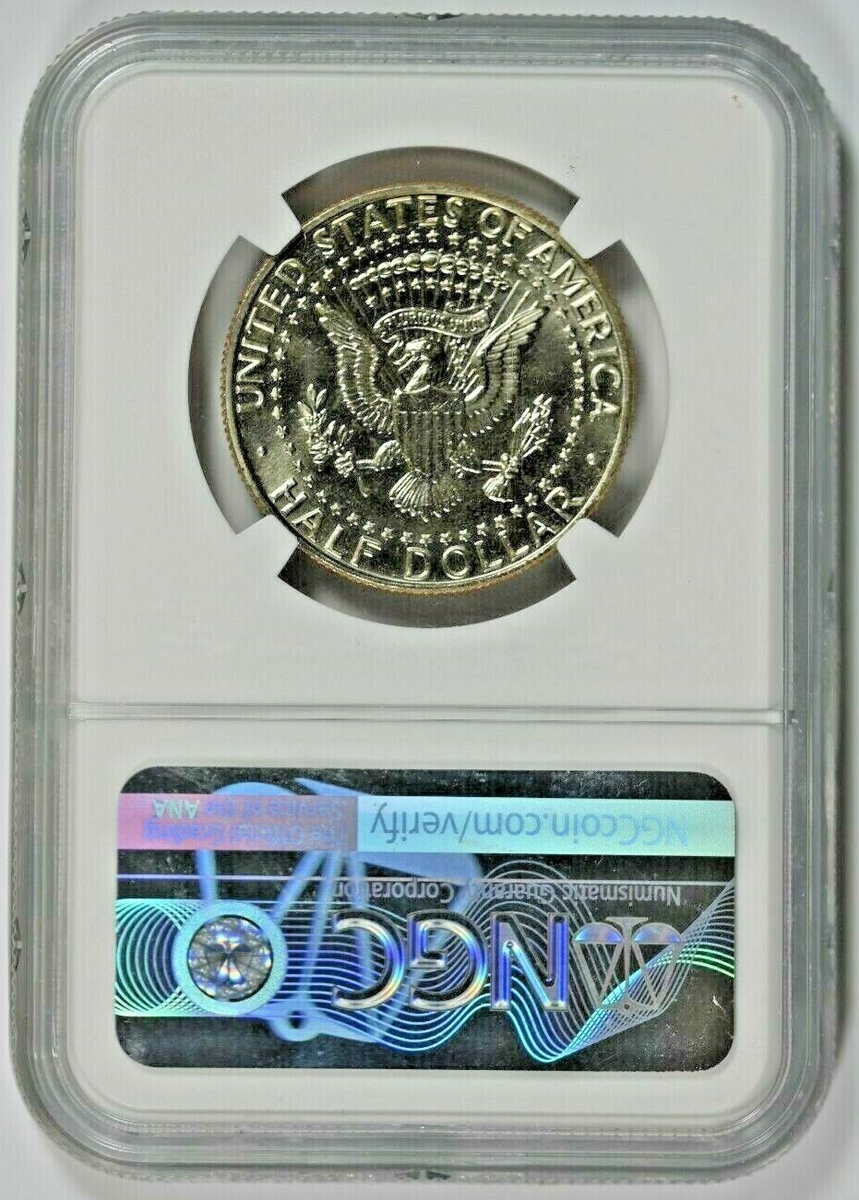 1989-D NGC MS67 Kennedy Half Dollar - Price Guide $145 | eBay