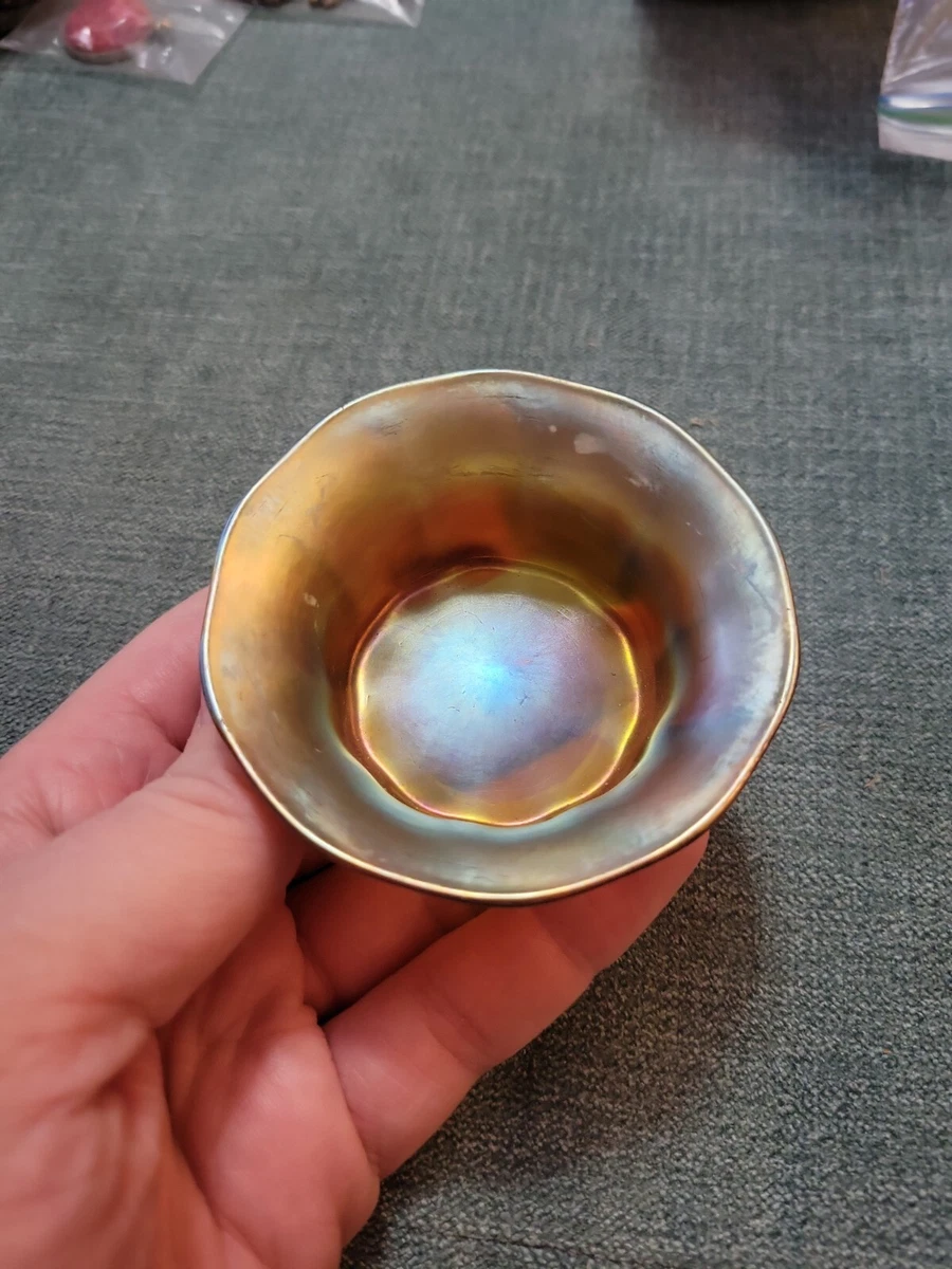 Tiffany Salt Cellar In Tiffany Art Glass for sale | eBay