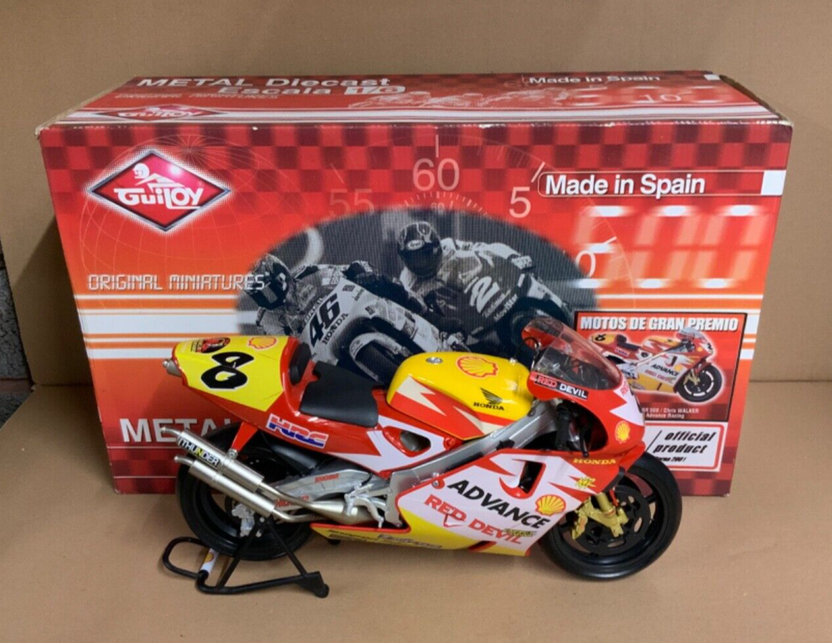 1:6 QUALITY GUILOY HONDA NSR500 CHRIS WALKER SHELL ADVANCE HRC