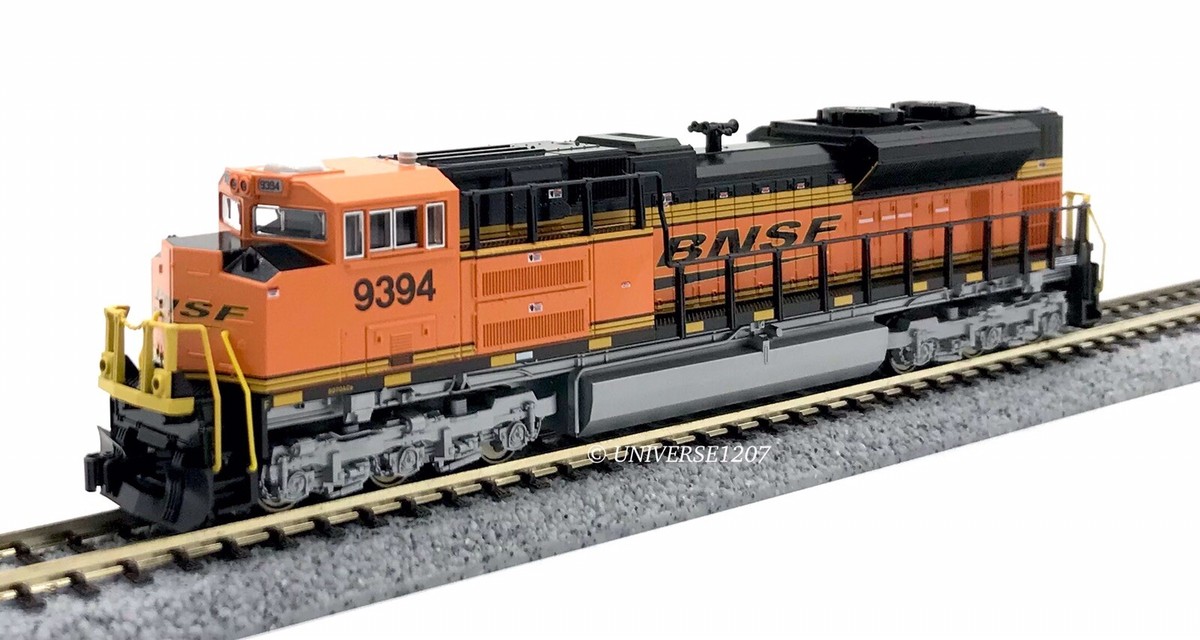 N Scale Kato 176-8435 EMD SD70ACe BNSF Swoosh #9394 Diesel Engine