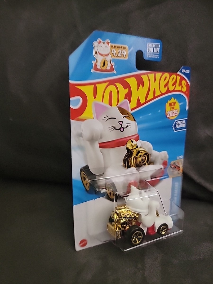 🔥Hot Wheels Mainline New Case N 2025 - Feline Lucky 🔥 | eBay