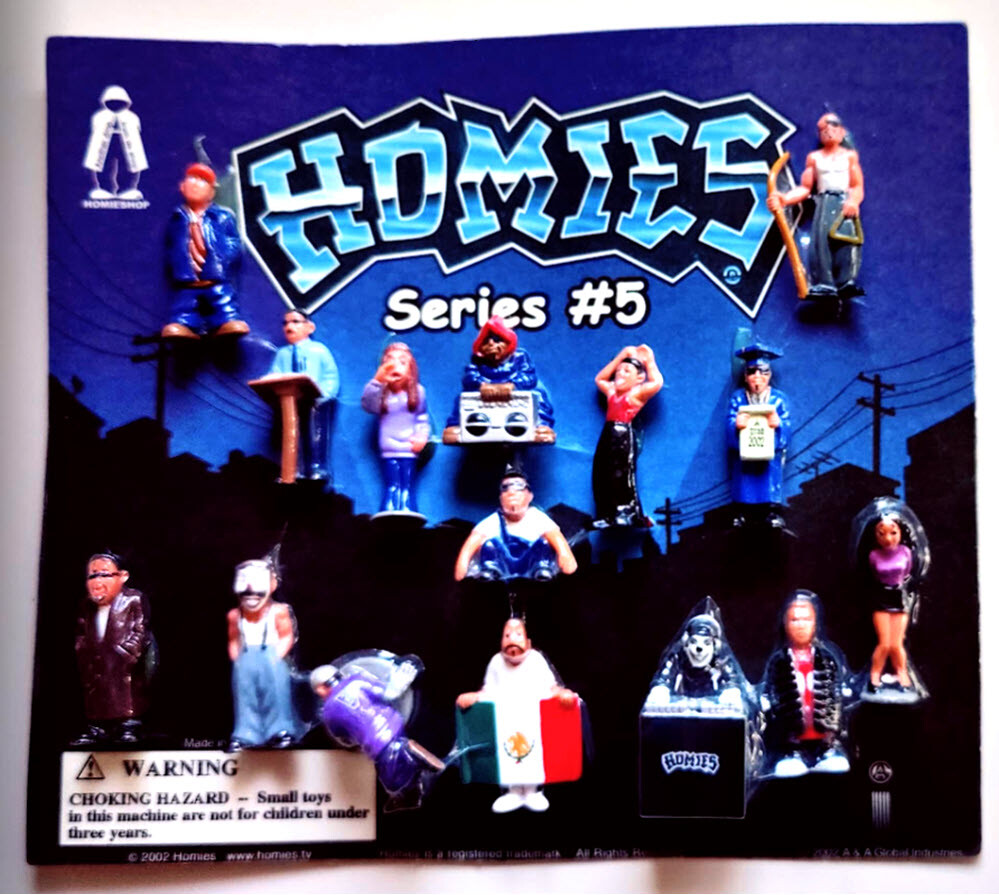 LIL HOMIES SERIES 5 LIVE VENDING MACHINE DISPLAY BLISTER SEALED 14