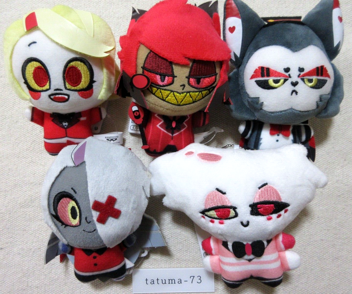 Hazbin Hotel Plush Doll Mascot Chibigurumi Complete Set of 5