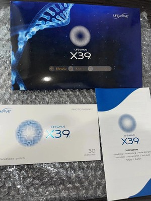 LIFEWAVE X39 Patches - 30 Patches - Elevate, Activate, Regenerate