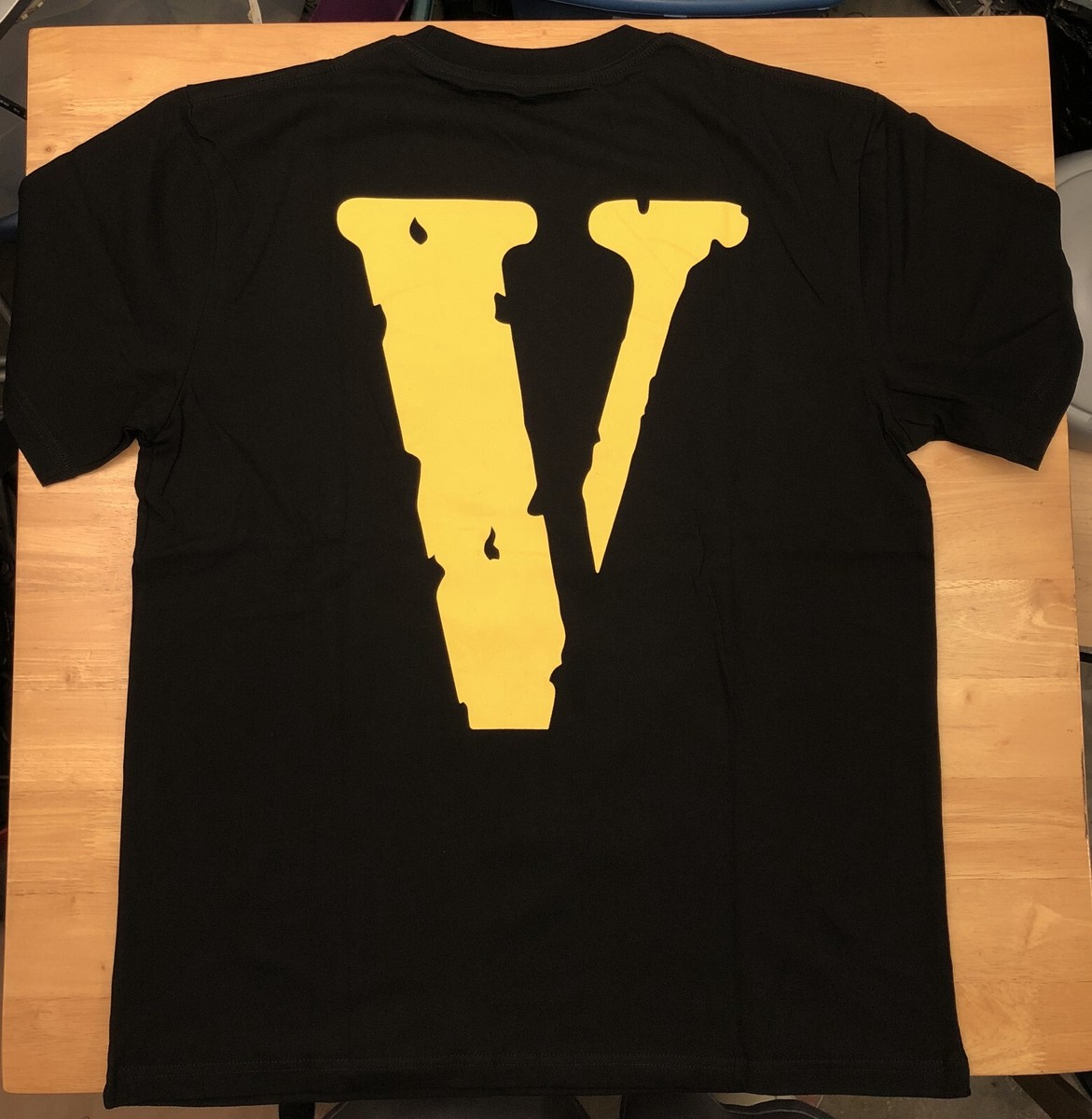 Vlone Staple Yellow / Black T-shirt Size XL - Ships Same Day | eBay