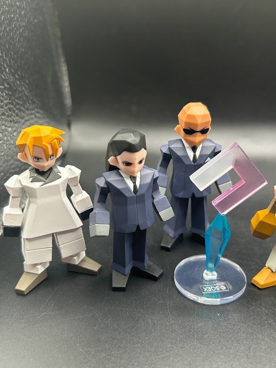 Final Fantasy VII Rebirth FF7 G prize Kuji Mini Figure Complete 8