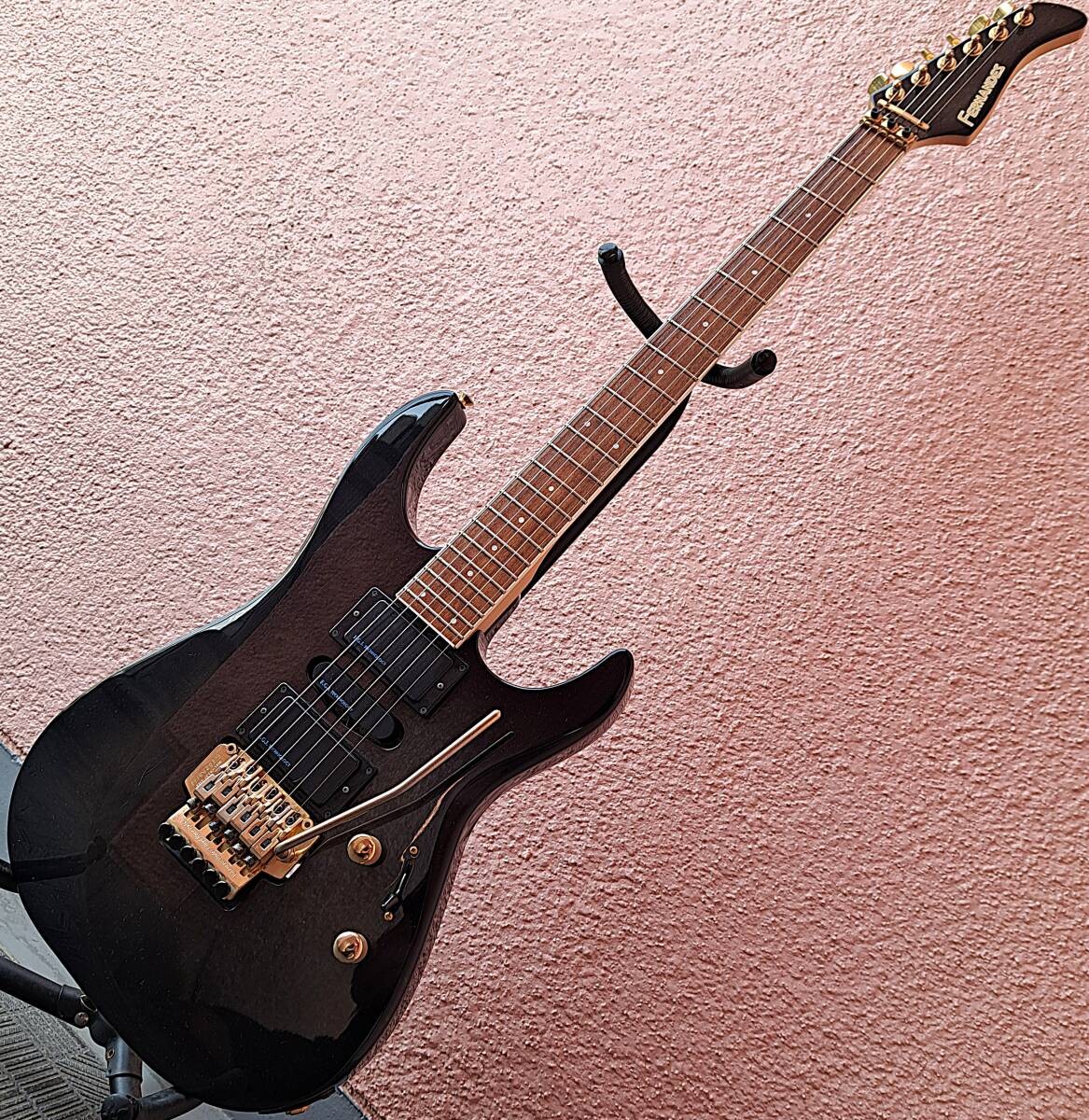 Electric Guitar Fernandes FR-75 FGI PRO Black Burst Operation