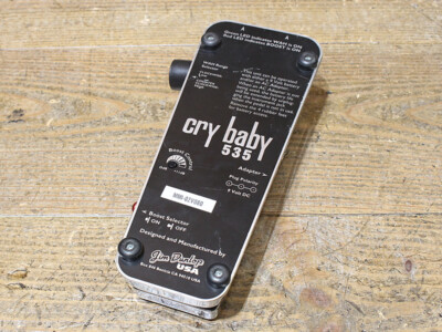 Used) Jim Dunlop 535 Cry Baby Multi Wah Chrome Wah Pedal from