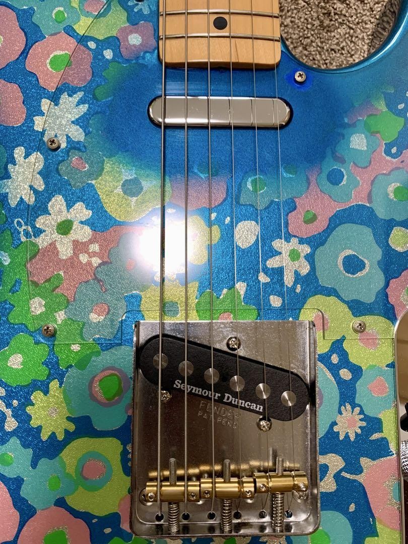 Electric Guitar Fender TL69 Blue Flower Telecaster Made in Japan S