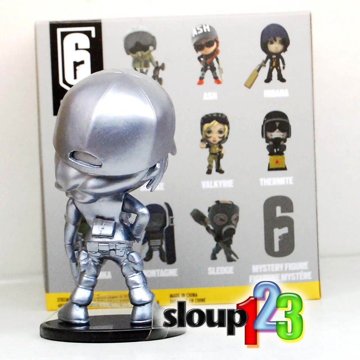 RAINBOW 6 SIEGE - ASH - CHIBI COLLECTIBLE FIGURE - TOM CLANCYS