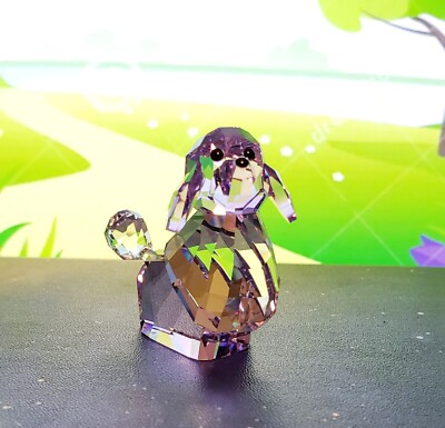 Swarovski Violetta Poodle Lovlots Crystal - 935719 - Retired - NIB