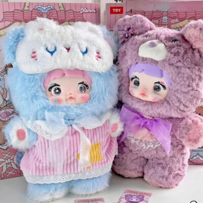 Nommi 400% Good Night Bear Blind Box Cute Rabbit Bear Doll