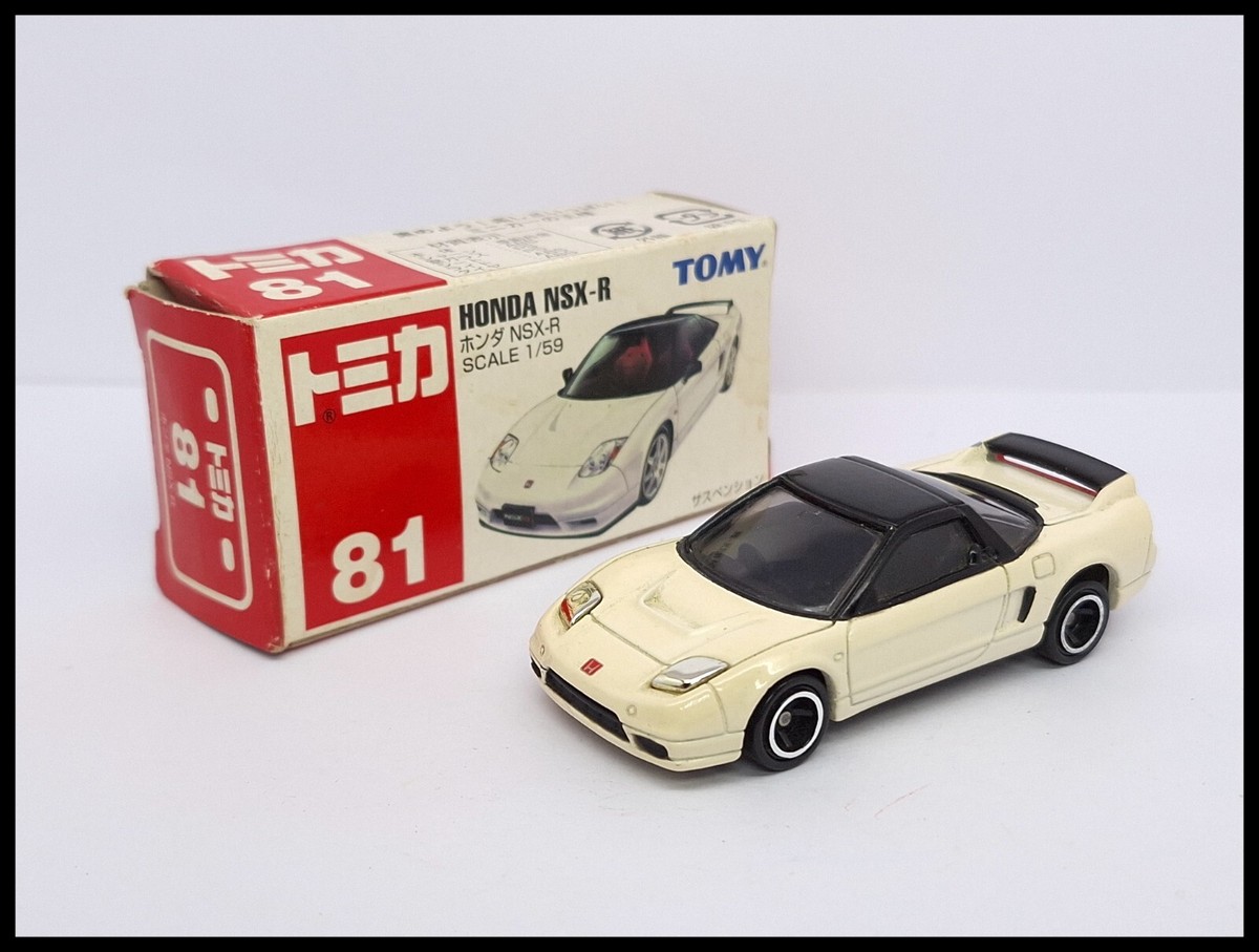 TOMICA 81 HONDA NSX-R 1/59 TOMY DIECAST CAR ( USED ) | eBay