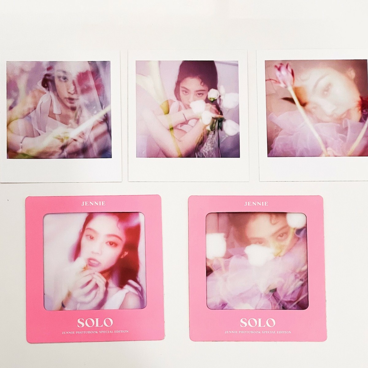 Jennie Official Photocard Polaroid Solo Album Special Edition