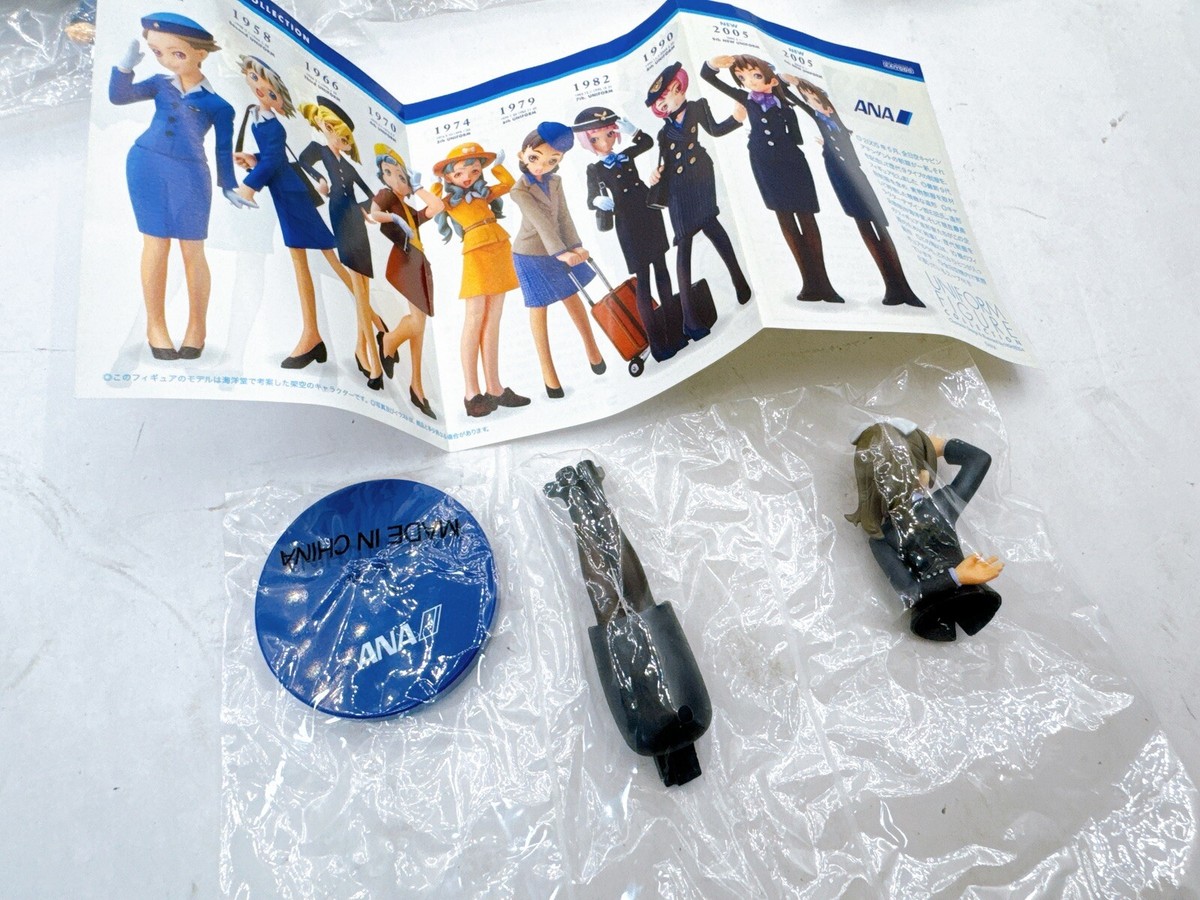 Kaiyodo ANA Uniform Collection Mini figure Full Set of 10 All