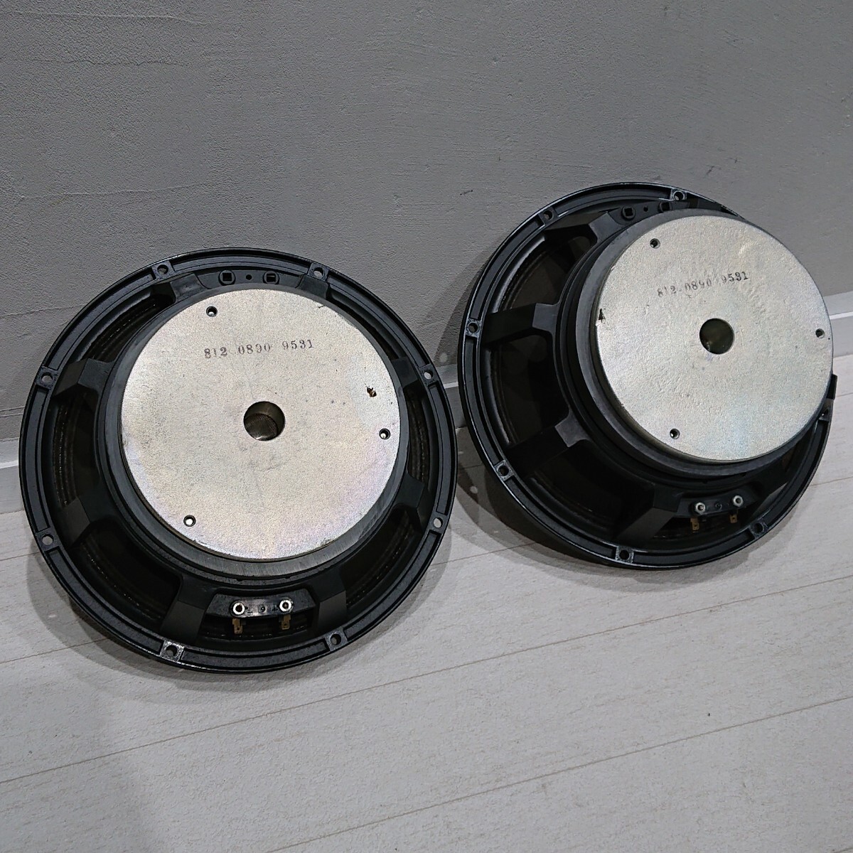 Electro-Voice EVM-12S Pro Line Woofer Pair 812-0890-9531 USED From