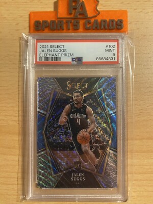 2021-22 Panini Select - Premier Level Jalen Suggs #102 Elephant