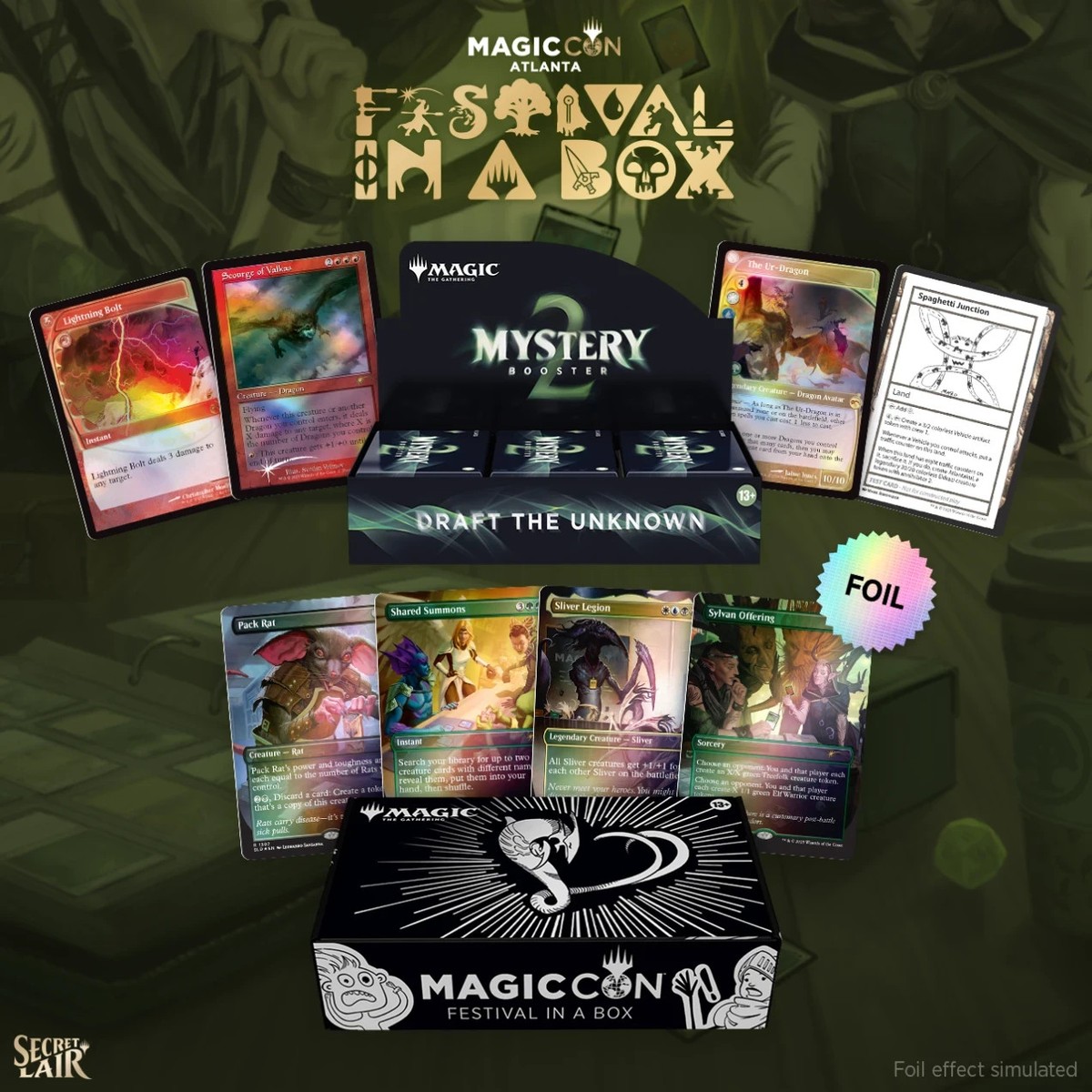 MTG Secret Lair - FESTIVAL IN A BOX: ATLANTA 2025 - FAST SHIP | eBay