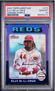 Elly De La Cruz Rookie Card Psa 10 | eBay