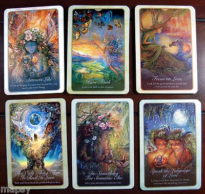NEW Whispers of Love Oracle Cards Tarot Angela Hartfield Josephine