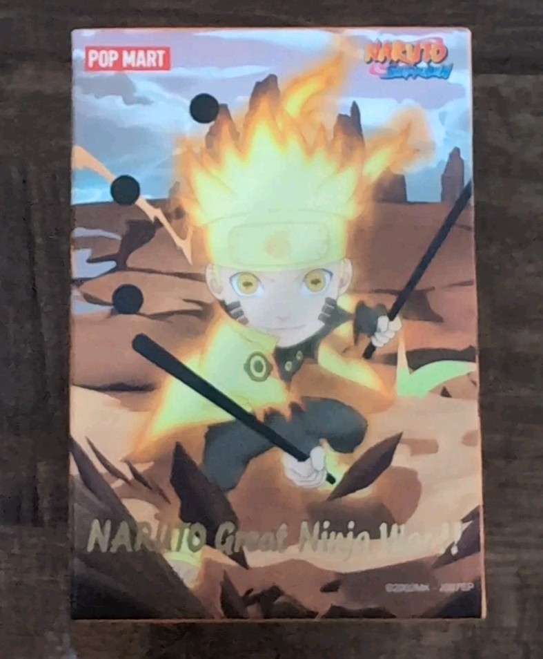 PopMart Naruto Shippuden Series Action Figure Blind Box Rare