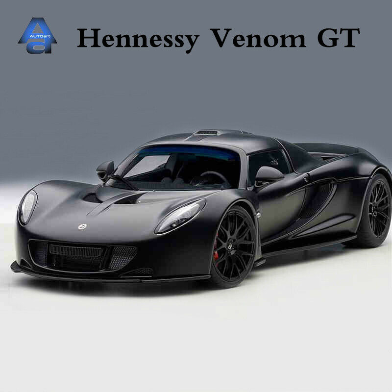 AUTOart Hennessey Venom GT Super Sports Car 1:18 Scale Diecast