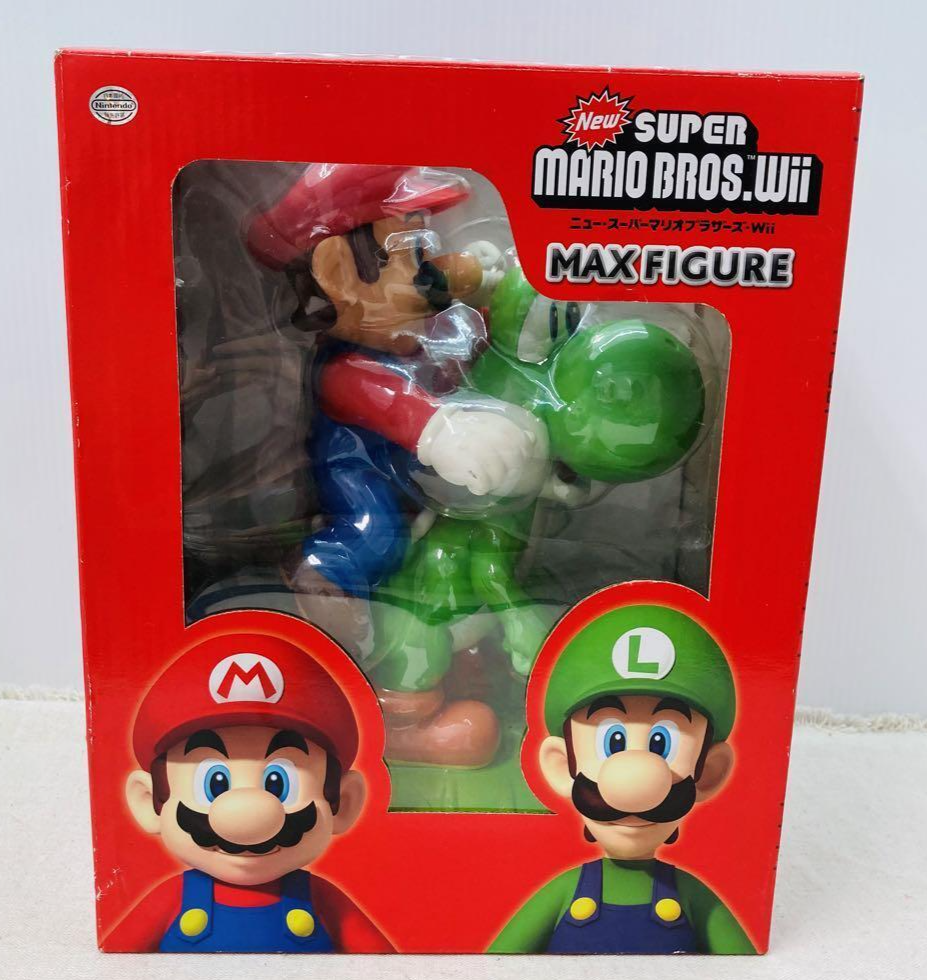 Mario New Super Mario Bros Wii Max Figure Nintendo Red Green