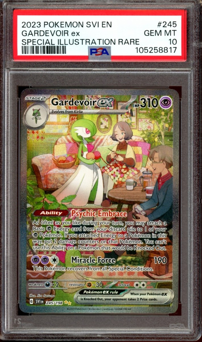 PSA 10 Gardevoir ex 245/198 Special Illustration Rare SIR Scarlet