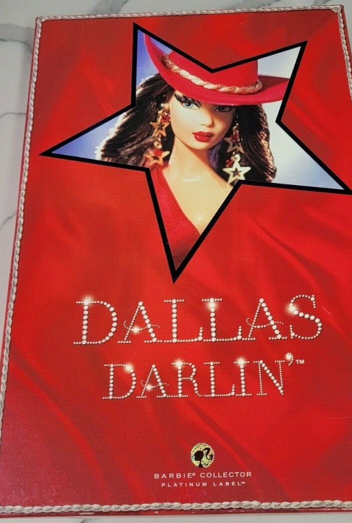 Dallas Darlin Barbie 2007 Convention Brunette LE Platinum Doll 655