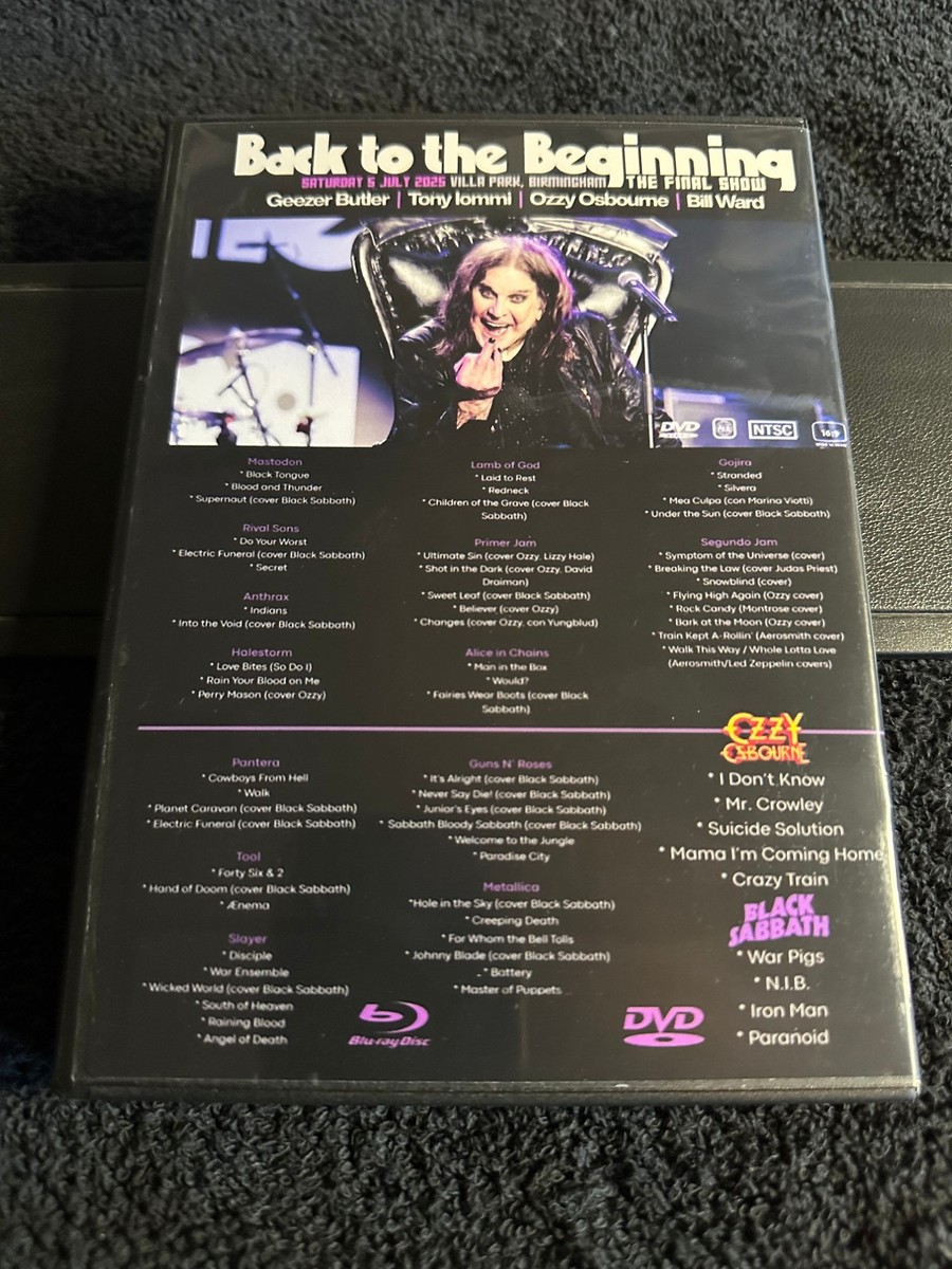Back to the Beginning with Black Sabbath and Ozzy Osbourne 2025