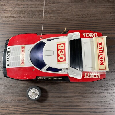 Radcon Lancia Stratos Rally Remote Control R/C Car Retro 80s