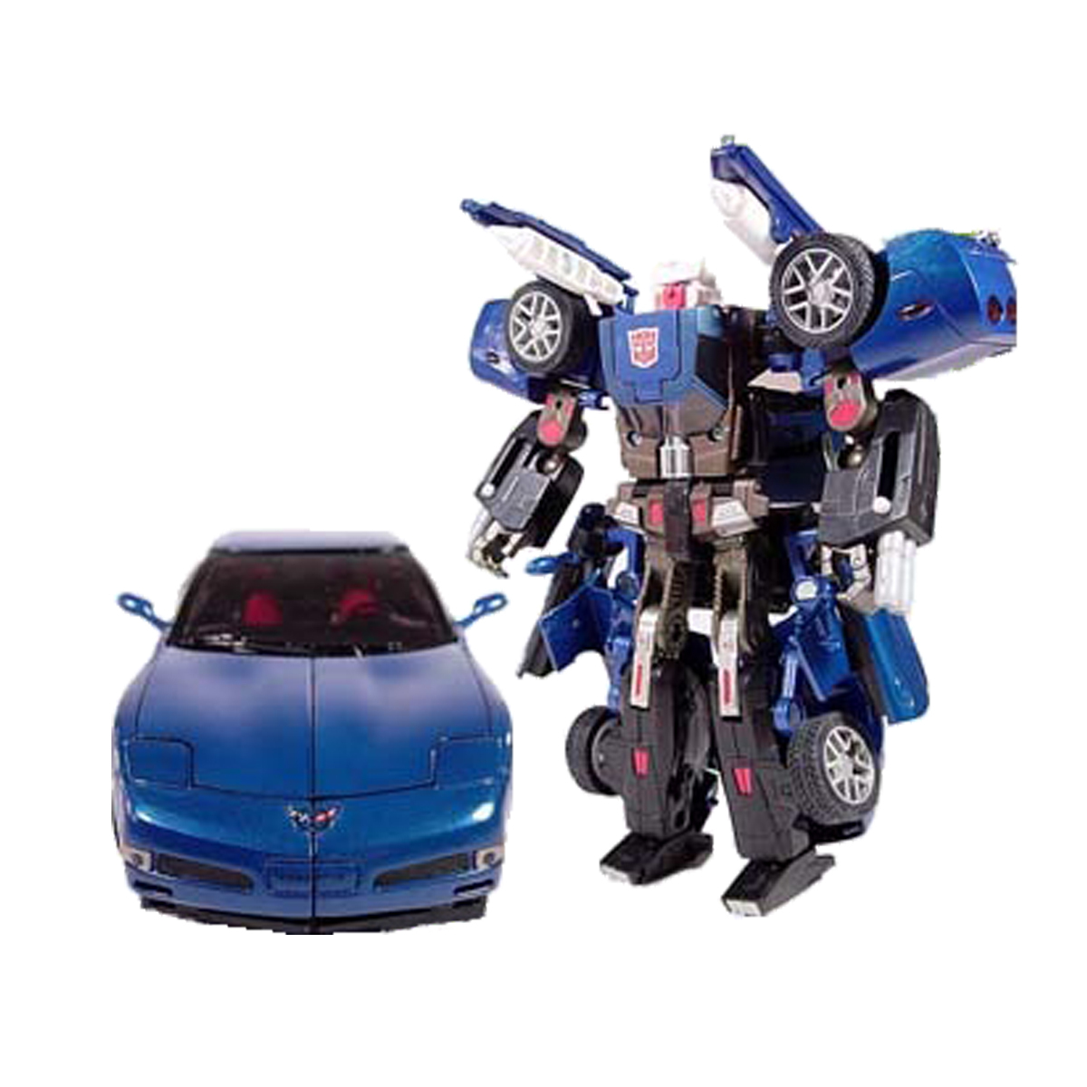 Binaltech BT-06 Tracks Corvette Blue bodywork in metal